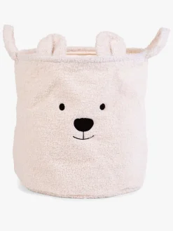 Børn Childhome Teddy Opbevaringskurv Large, Off White