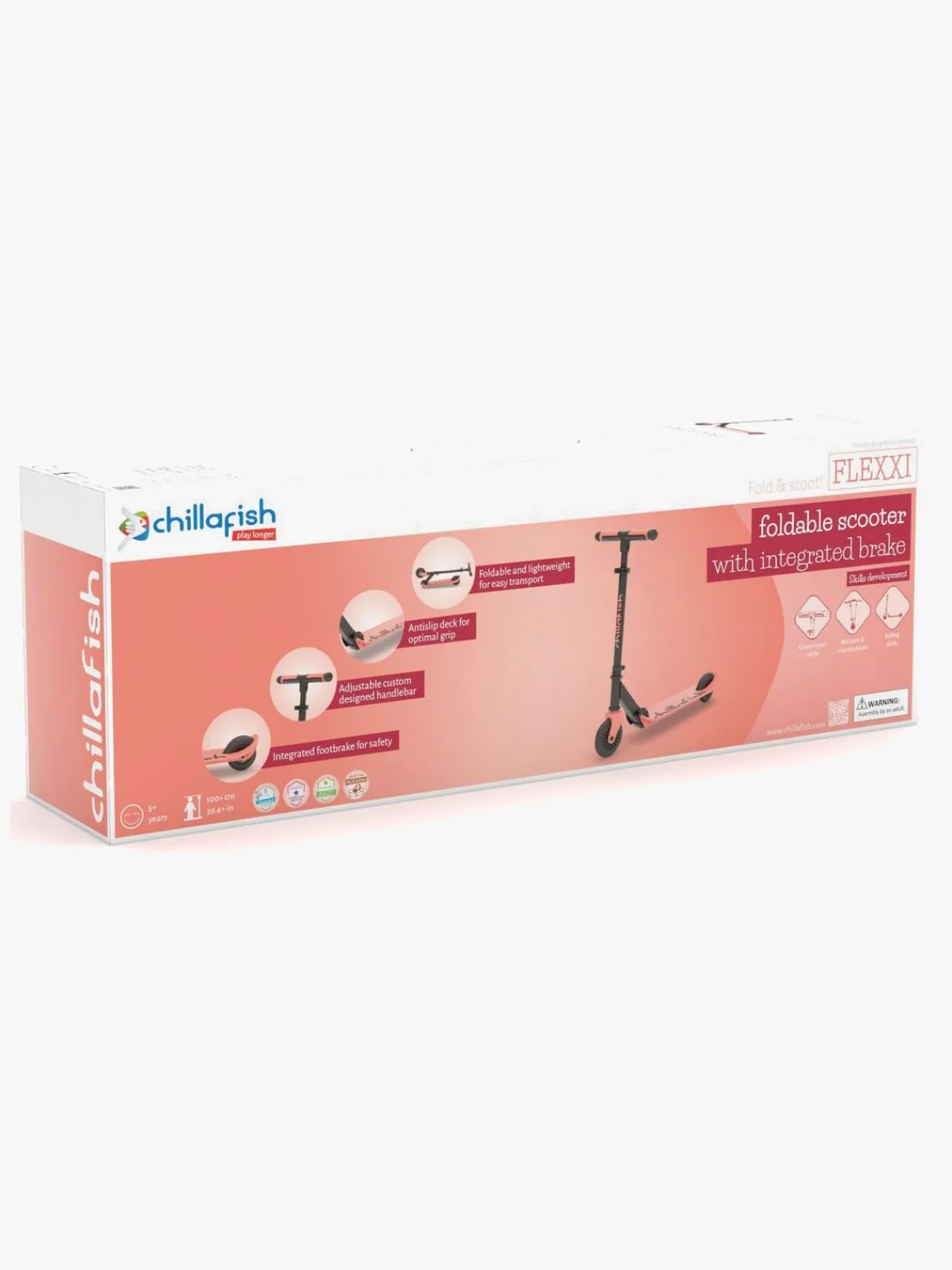 Chillafish Flexxi Løbehjul, Flamingo