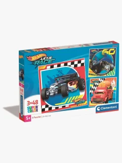 Clementoni Spil & Puslespil-Hot Wheels Puslespil 3x48
