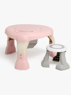 Babylegetøj|CloudberryCastle Cloudberry Castle Aktivitetscenter 3-i-1, Pink/ Beige