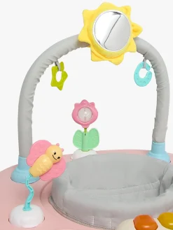 Babylegetøj|CloudberryCastle Cloudberry Castle Aktivitetscenter 3-i-1, Pink/ Beige
