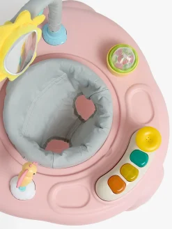 Babylegetøj|CloudberryCastle Cloudberry Castle Aktivitetscenter 3-i-1, Pink/ Beige