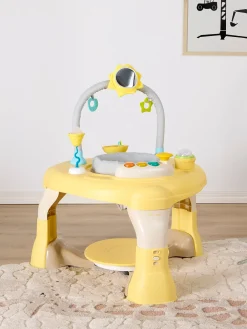 CloudberryCastle Cloudberry Castle Aktivitetscenter 3-i-1, Yellow/