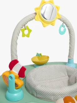Babylegetøj|CloudberryCastle Cloudberry Castle Aktivitetscenter 3-i-1, Green/Grey Grå