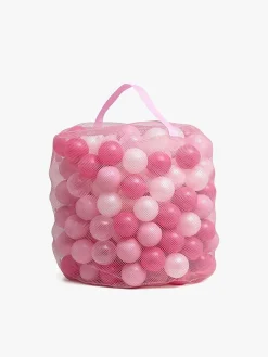 Boldbassiner|CloudberryCastle Cloudberry Castle Bløde Bolde 250 Stk., Lyserød/Hvid Lyserød/Hvid