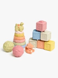 CloudberryCastle Babylegetøj-Cloudberry Castle Bløde Stableklodser 16 Stk.