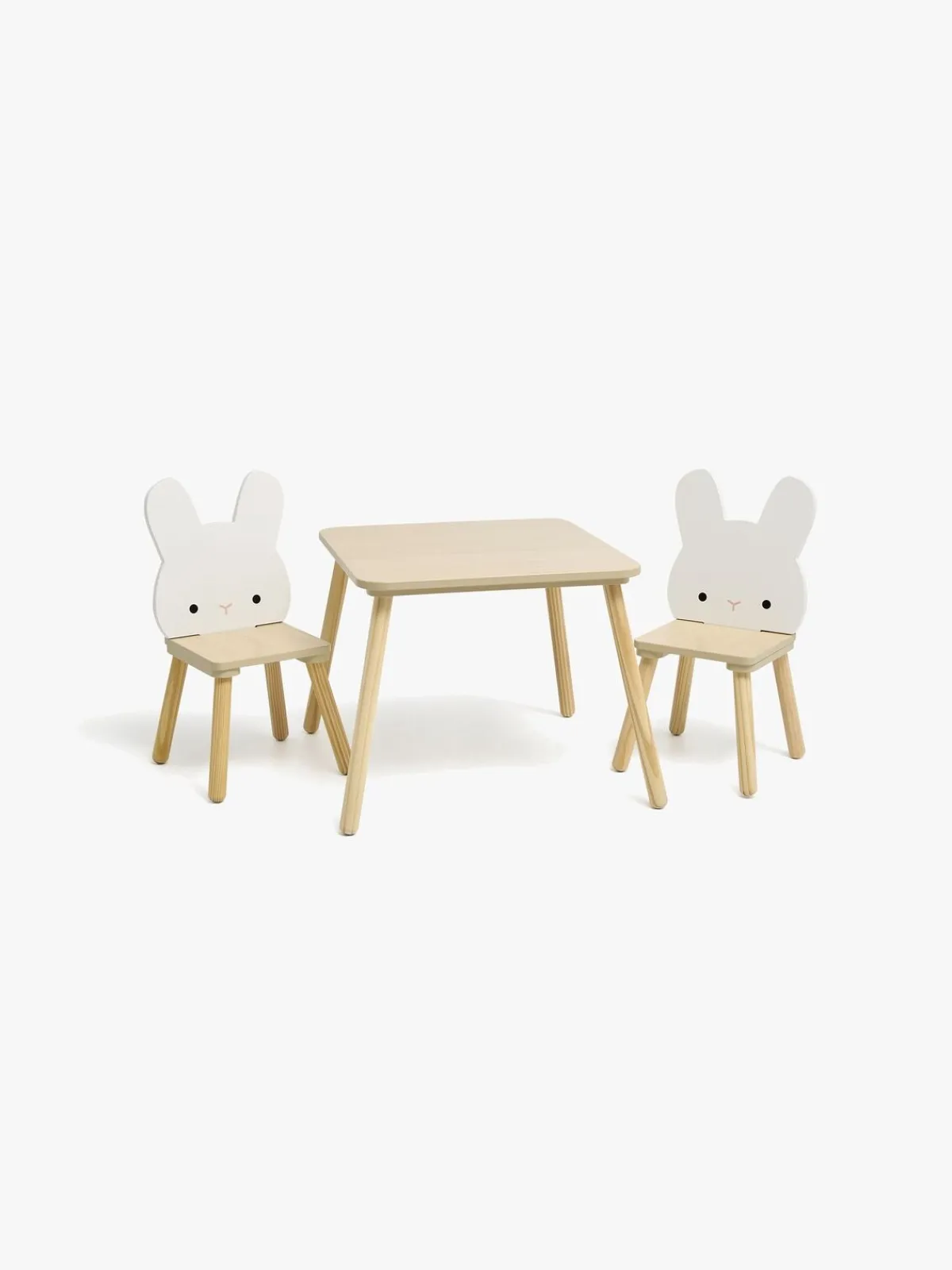 Børn CloudberryCastle Børnemøbler-Cloudberry Castle Bord & Stole, Bunny