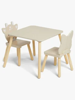 Børnemøbler|CloudberryCastle Cloudberry Castle Bord & Stole, Deer & Fox