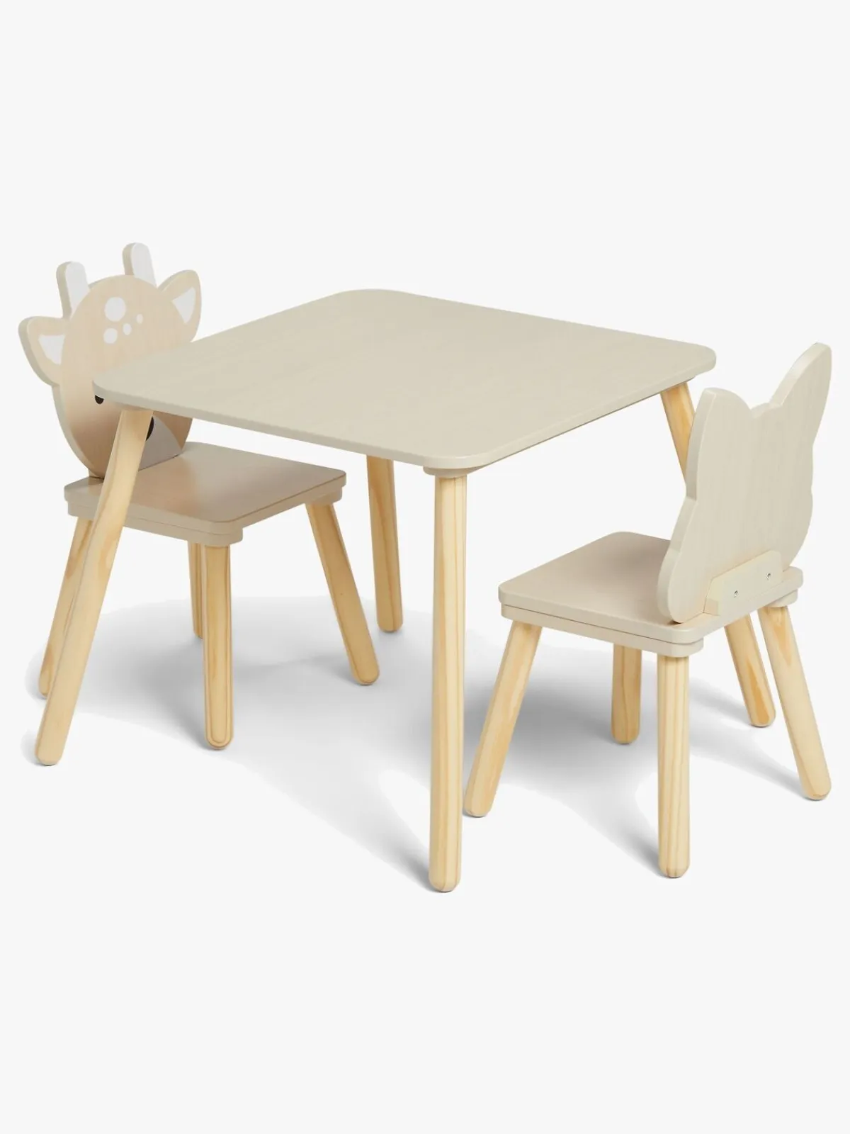 Børnemøbler|CloudberryCastle Cloudberry Castle Bord & Stole, Deer & Fox