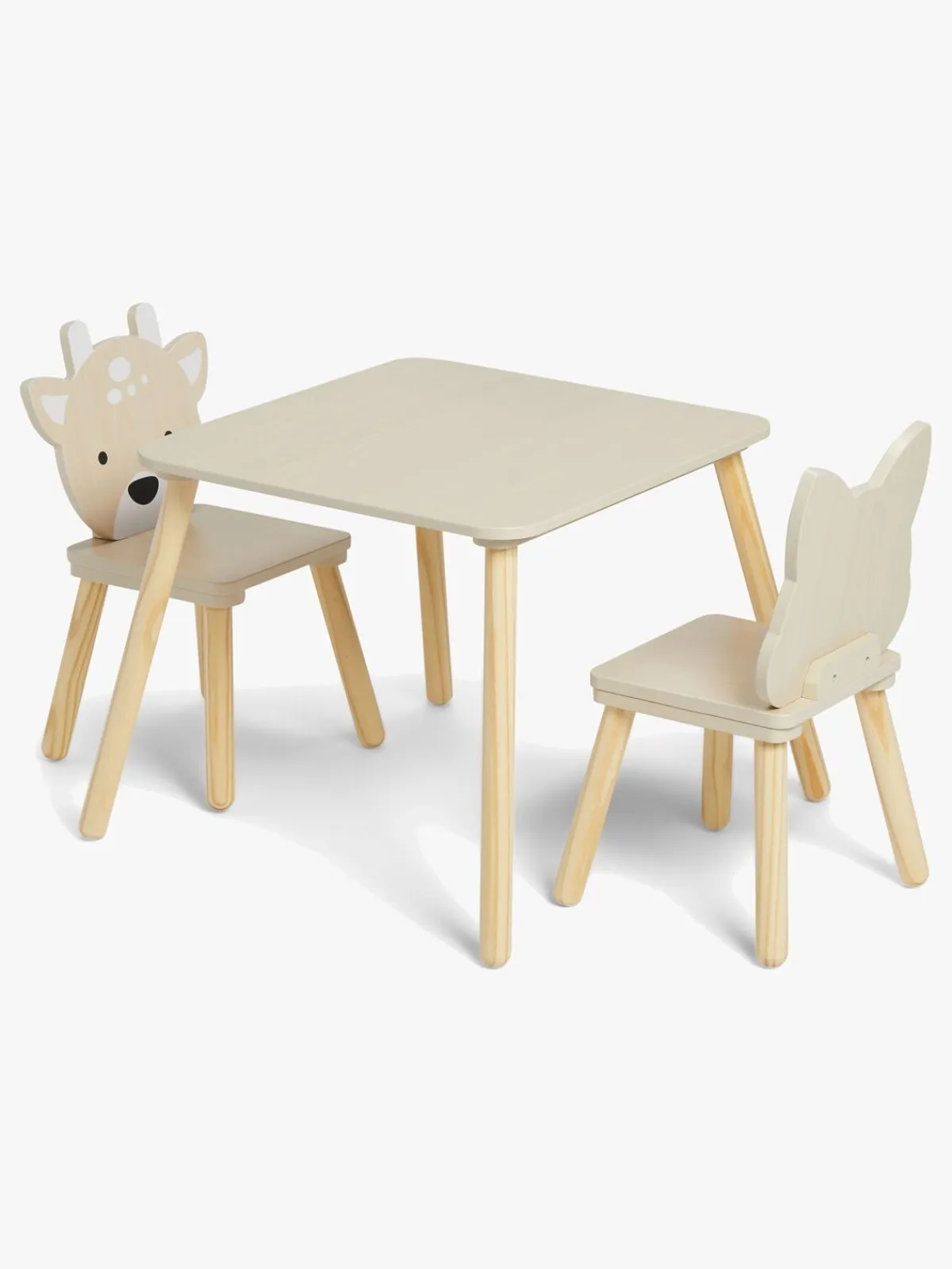 Børnemøbler|CloudberryCastle Cloudberry Castle Bord & Stole, Deer & Fox