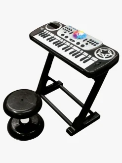 CloudberryCastle Cloudberry Castle Disco Learning Keyboard med Skammel