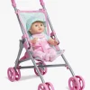 CloudberryCastle Dukker & Bamser-Cloudberry Castle Dukke Leah med Klapvogn