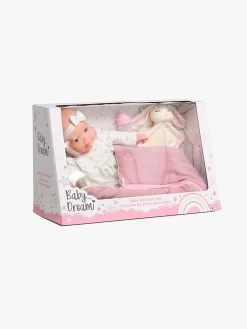 CloudberryCastle Dukker & Bamser-Cloudberry Castle Dukke med Bærekurv 40 cm, Pink