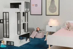 CloudberryCastle Cloudberry Castle Dukkehus, Sort/Hvid