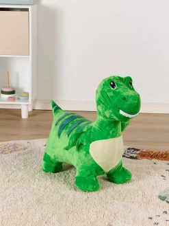 CloudberryCastle Cloudberry Castle Hoppedyr Dinosaur med Plysbetræk, Grøn