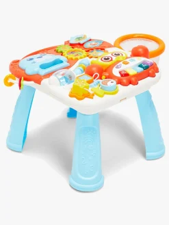 CloudberryCastle Cloudberry Castle 2-i-1 Gåvogn med Aktivitetsbord, Orange