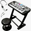 Musikinstrumenter|Legetøj Til Børn På 0-10 År|CloudberryCastle Cloudberry Castle Keyboard med Skammel