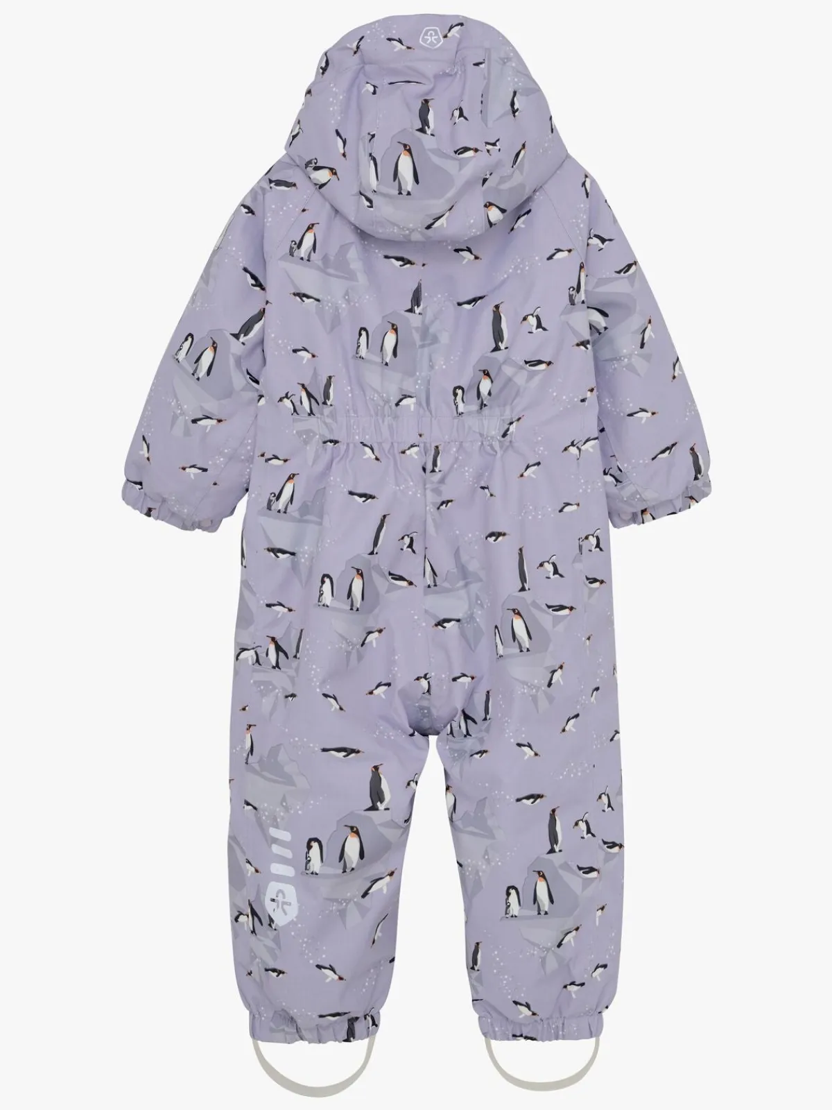 Overtøj|ColorKids Color Kids Babyflyverdragt, Languid Lavender Lilla/Hvid/Sort