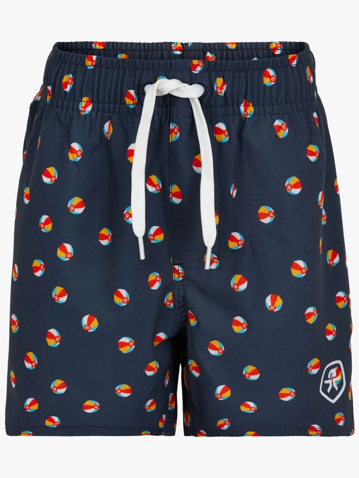 Børn ColorKids Uv & Strand-Color Kids Badeshorts, Rød/Blå/Mønstret