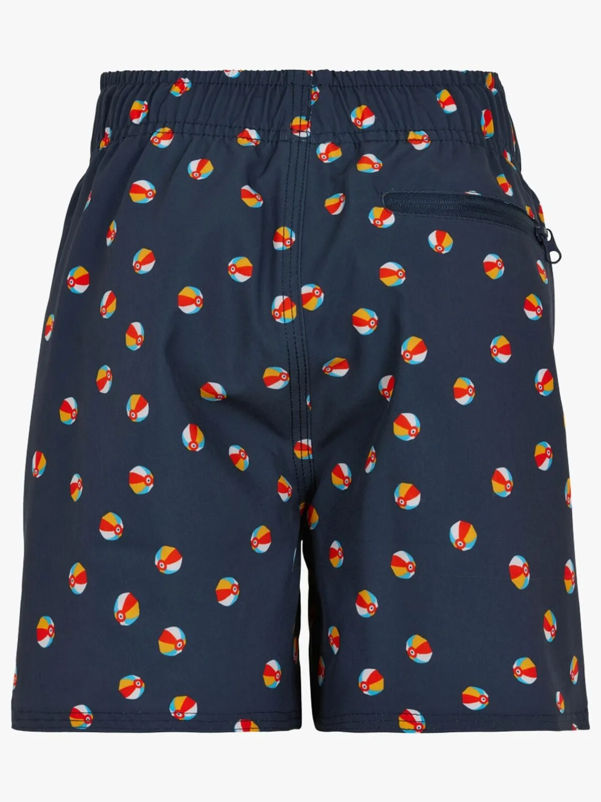 Børn ColorKids Uv & Strand-Color Kids Badeshorts, Rød/Blå/Mønstret