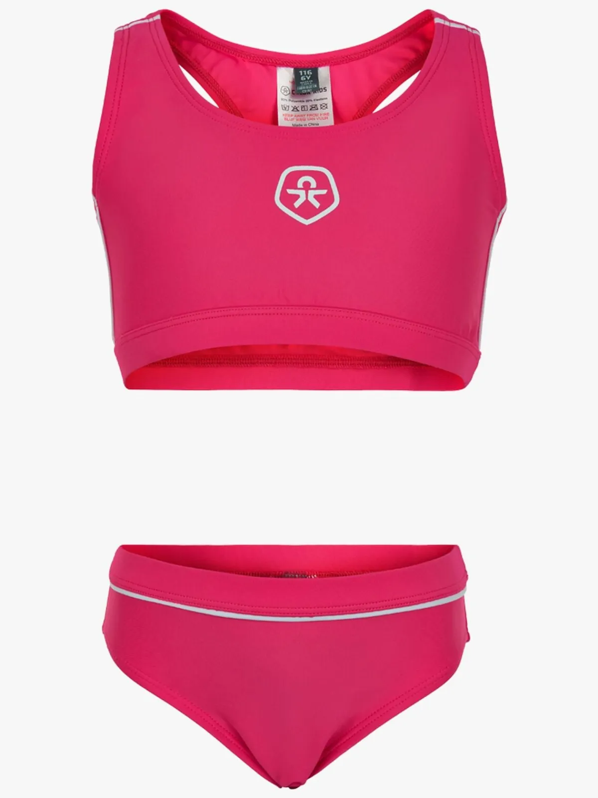 Børn ColorKids Uv & Strand-Color Kids Bikini, Pink Yarrow