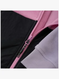 Fleecetøj|ColorKids Color Kids Fleecetrøje, Lilac Chiffon Lyserød/Lilla/Sort