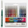 Kreativt Legetøj|Colortime Glittertusser Blandede Farver 12 stk.