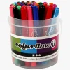 Kreativt Legetøj|Colortime Tusser Blandede Farver 42 stk.