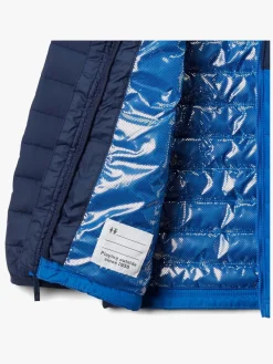 Børn Columbia Overtøj-Powder Lite Dynejakke, Collegiate Navy