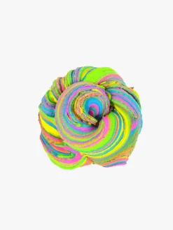 CompoundKings Lærerig Leg-Compound Kings Butter Cloudz Slime 380 g, Rainbow Cotton Candy