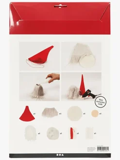 CreativCompany Kreativt Legetøj-Creativ Company Kreasæt Julenisse