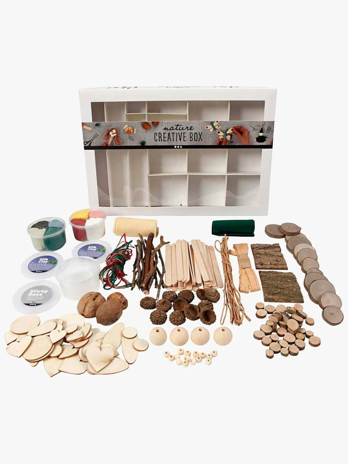 CreativCompany Creativ Company Kreativ Æske Kreasæt Natur