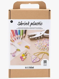 CreativCompany Kreativt Legetøj-Creativ Company Krympeplast DIY Sæt Øreringe og Halskæder