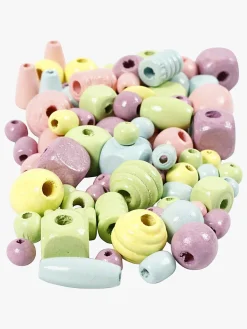 CreativCompany Creativ Company Træperler 400 Ml, Flerfarvede