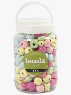CreativCompany Creativ Company Træperler 400 Ml, Flerfarvede