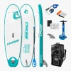 Cressi Vandsport-Element Small All Around ISup Set 8'2, Hvid/Aquamarine