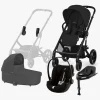 Cybex Duo- & Kombivogne-BALIOS S Lux Duovogn inkl. Cloud G Plus & Base, Moon Black