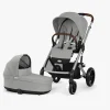 Cybex Duo- & Kombivogne-BALIOS S Lux Duovogn, Stone Grey/Silver