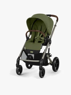 Cybex Duo- & Kombivogne-BALIOS S Lux Duovogn, Taupe/Moss Green