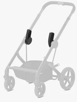 Duo- & Kombivogne|Cybex BALIOS S Lux Duovogn inkl. Axkid GOKID Babyautostol & Base, Seashell Beige