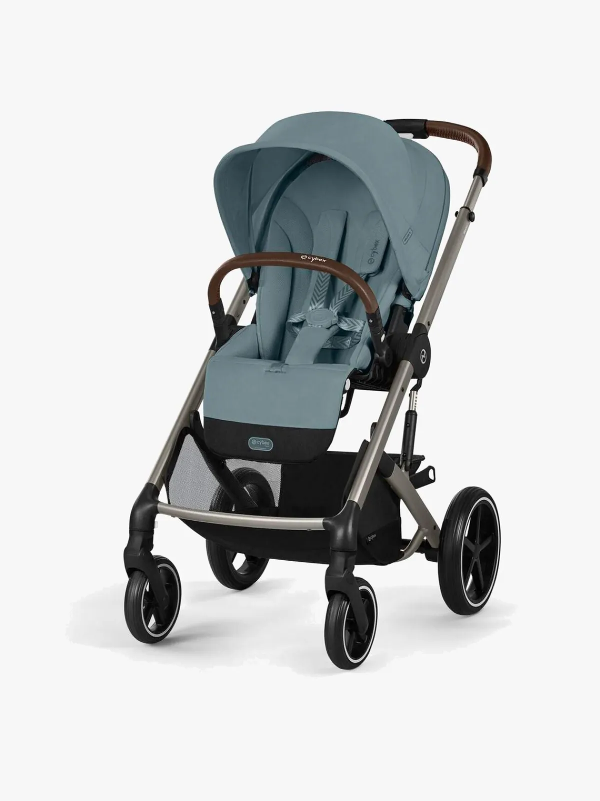Cybex Duo- & Kombivogne-BALIOS S Lux Duovogn, Stormy Blue/Taupe