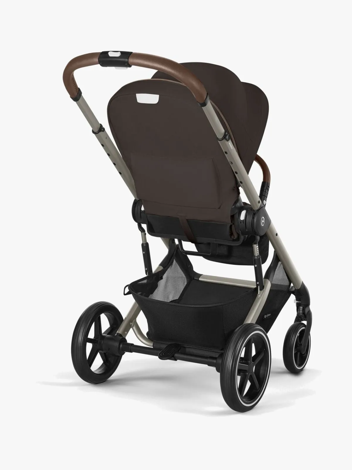 Cybex Klapvogne-BALIOS S Lux Klapvogn, Taupe/Chocolate Brown