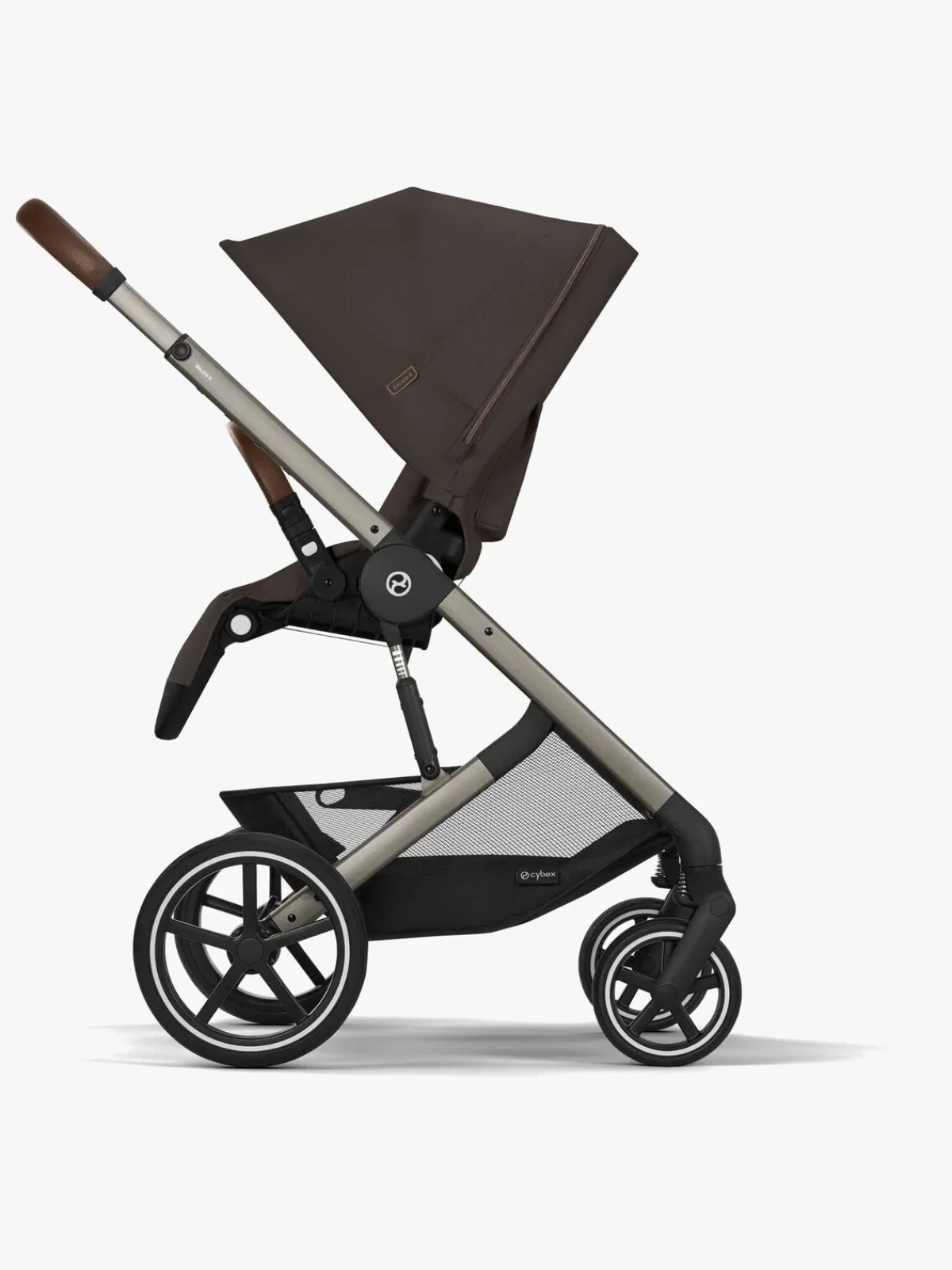 Cybex Klapvogne-BALIOS S Lux Klapvogn, Taupe/Chocolate Brown