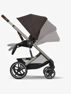 Cybex Klapvogne-BALIOS S Lux Klapvogn, Taupe/Chocolate Brown