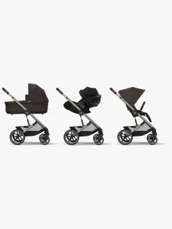 Cybex Klapvogne-BALIOS S Lux Klapvogn, Taupe/Chocolate Brown