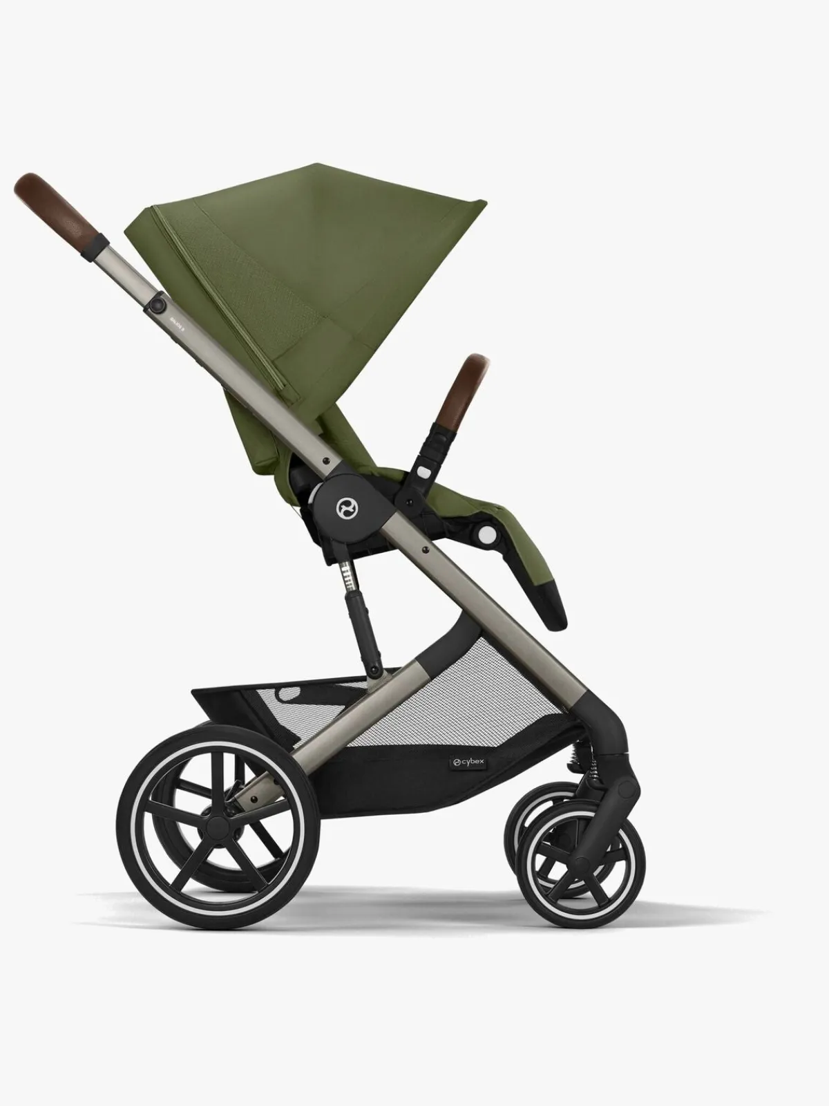 Cybex Klapvogne-BALIOS S Lux Klapvogn, Taupe/Moss Green