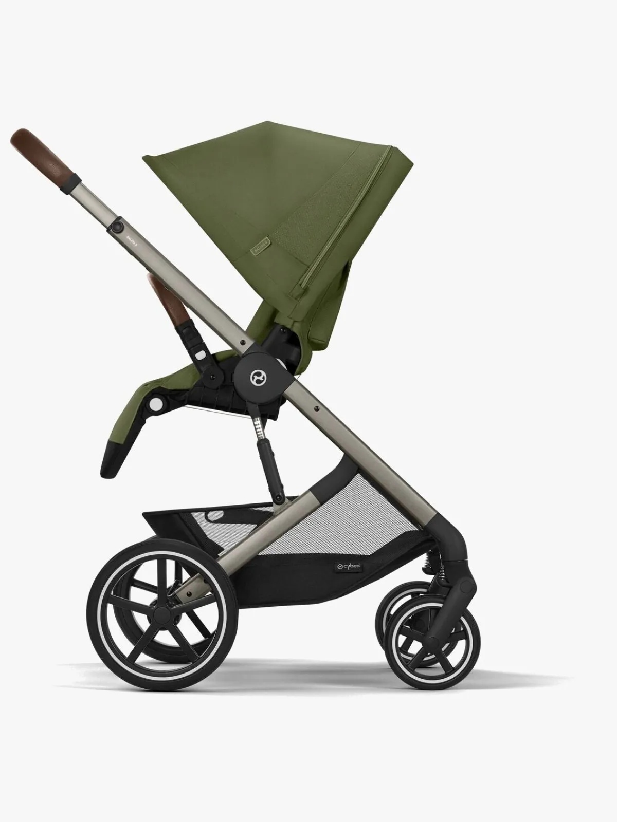 Cybex Klapvogne-BALIOS S Lux Klapvogn, Taupe/Moss Green
