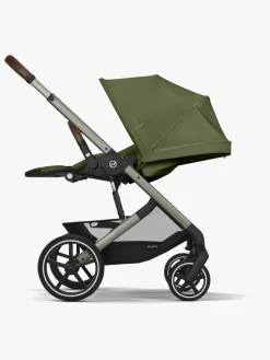 Cybex Klapvogne-BALIOS S Lux Klapvogn, Taupe/Moss Green
