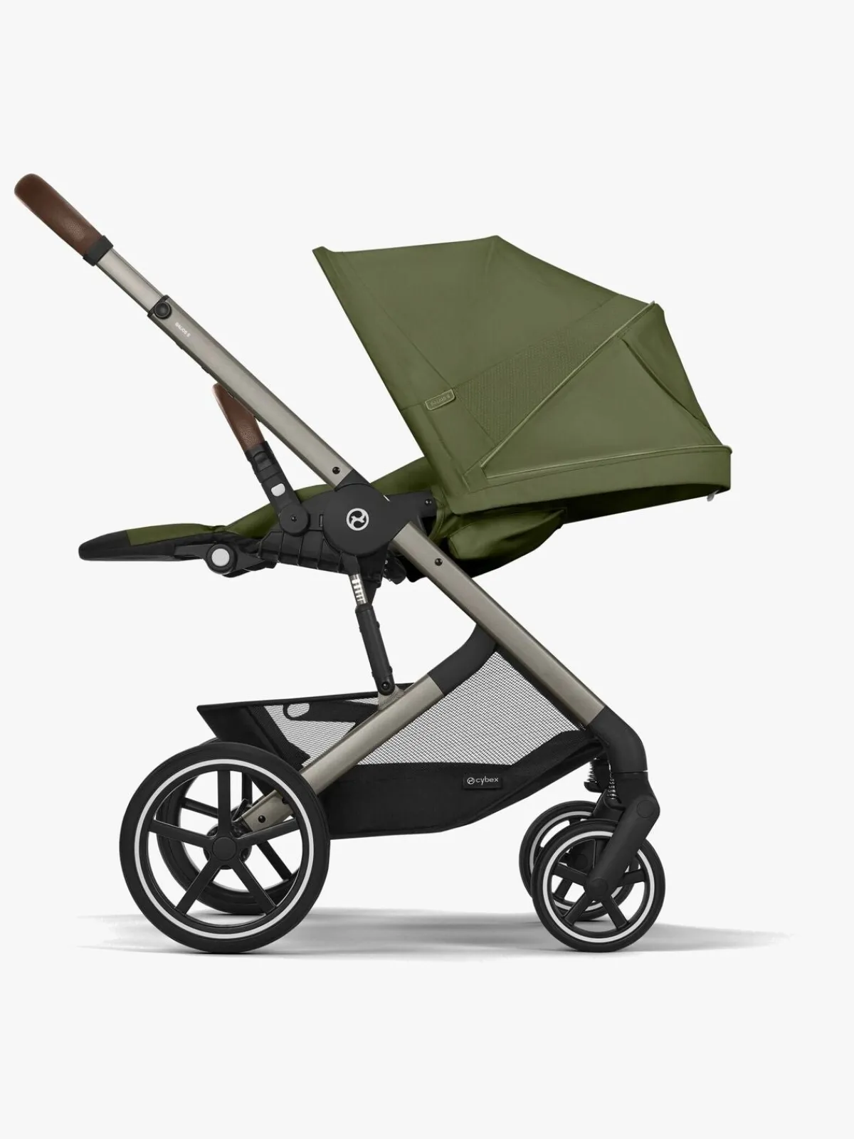 Cybex Klapvogne-BALIOS S Lux Klapvogn, Taupe/Moss Green
