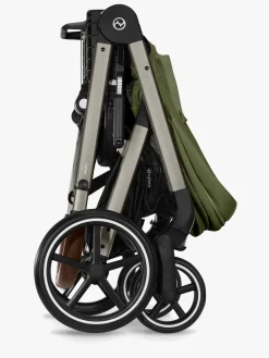 Cybex Klapvogne-BALIOS S Lux Klapvogn, Taupe/Moss Green
